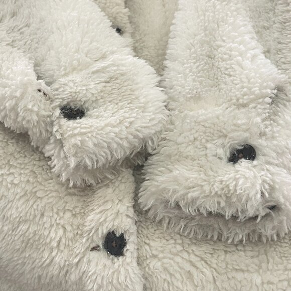 Free People Teddy Jacket Ivory Size XS - Picture 7 of 16